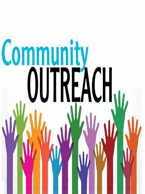 Community outreach.